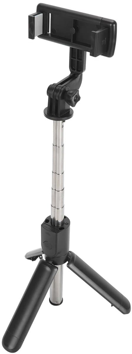 Allecto - Selfie Stick - Uitschuifbaar statief - Ideaal voor groepsselfies - 70 cm - Telefoonstatief met afstandsbediening - Geschikt voor livestre...