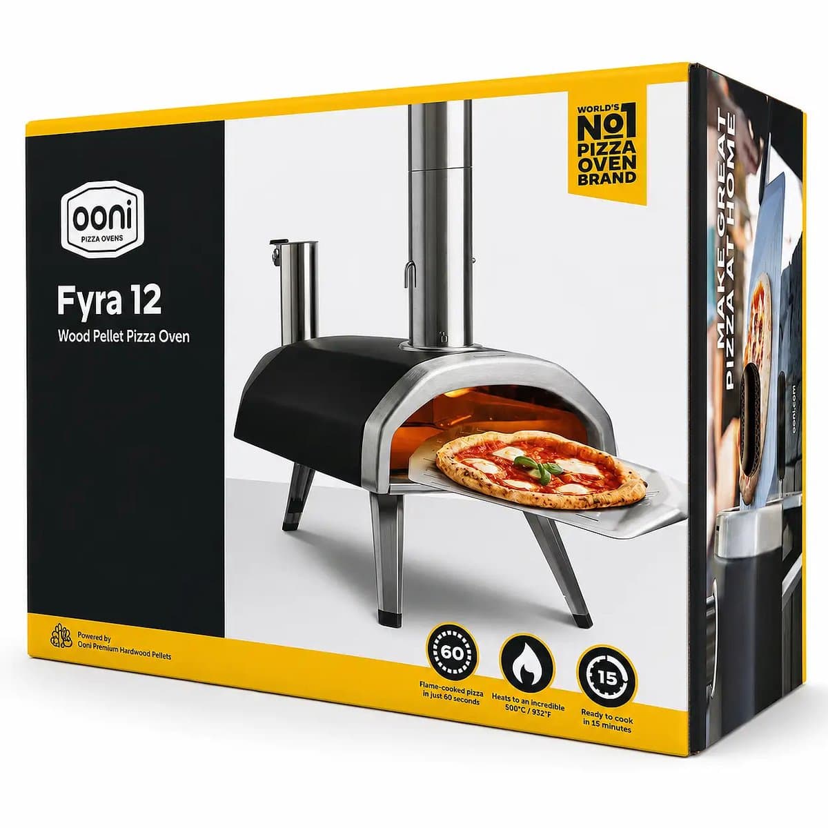 Ooni Fyra 12 Houtpellets gestookte pizzaoven
