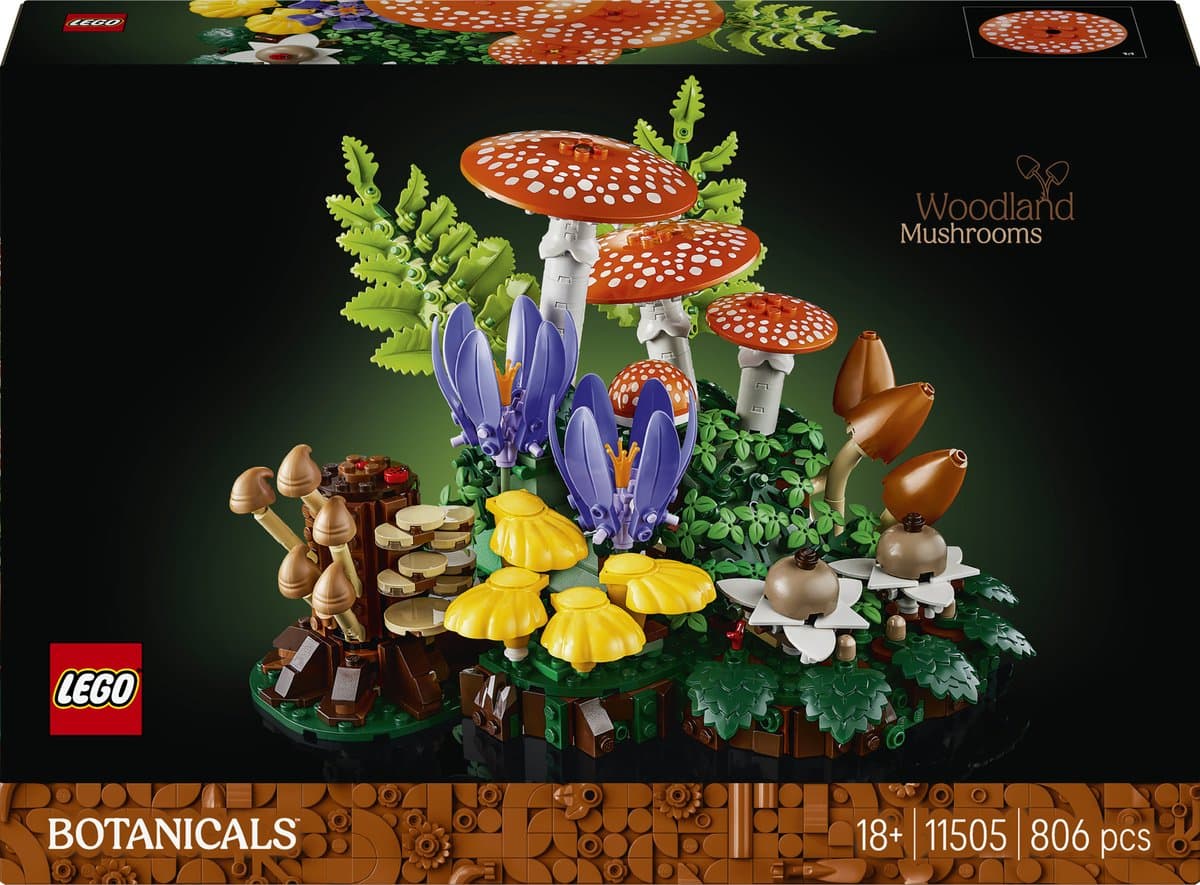 LEGO Botanicals Bospaddenstoelen 11505
