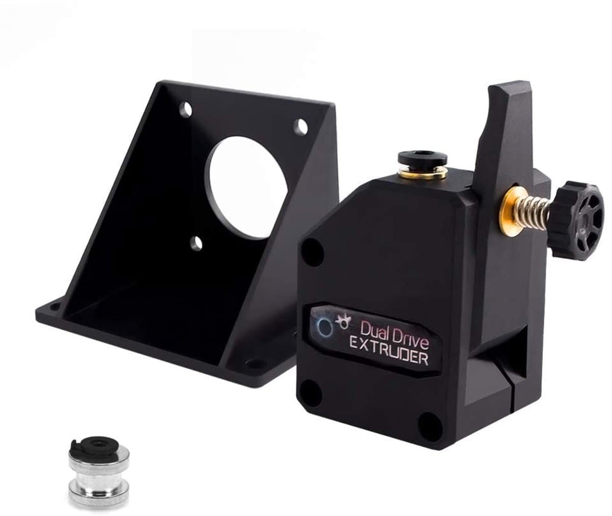 Vt products - Dual Drive Gear Extruder - Bowden Extruder - Verbeterde prestaties - Compact formaat - 3D-printeronderdeel - Geschikt voor Prusa i3 Anyc
