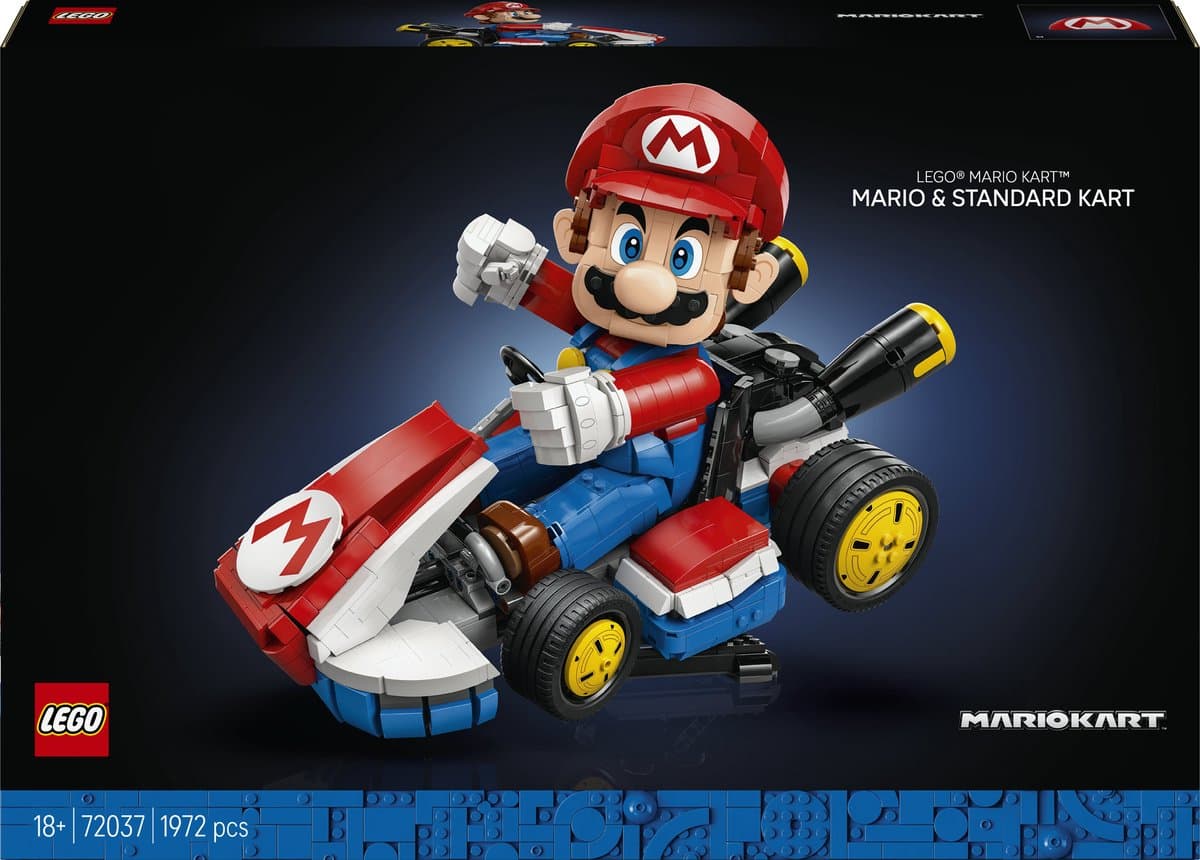 LEGO Super Mario: Mario Kart Mario en standaardkart 72037