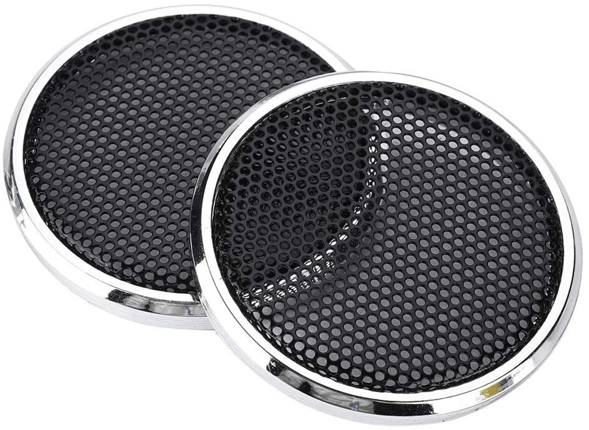 Dailygoody - Loudspeaker Protection - Speaker Grills - Sterke bescherming - Zwart - Decoratieve grills - Bescherming voor luidsprekers - Geschikt voor