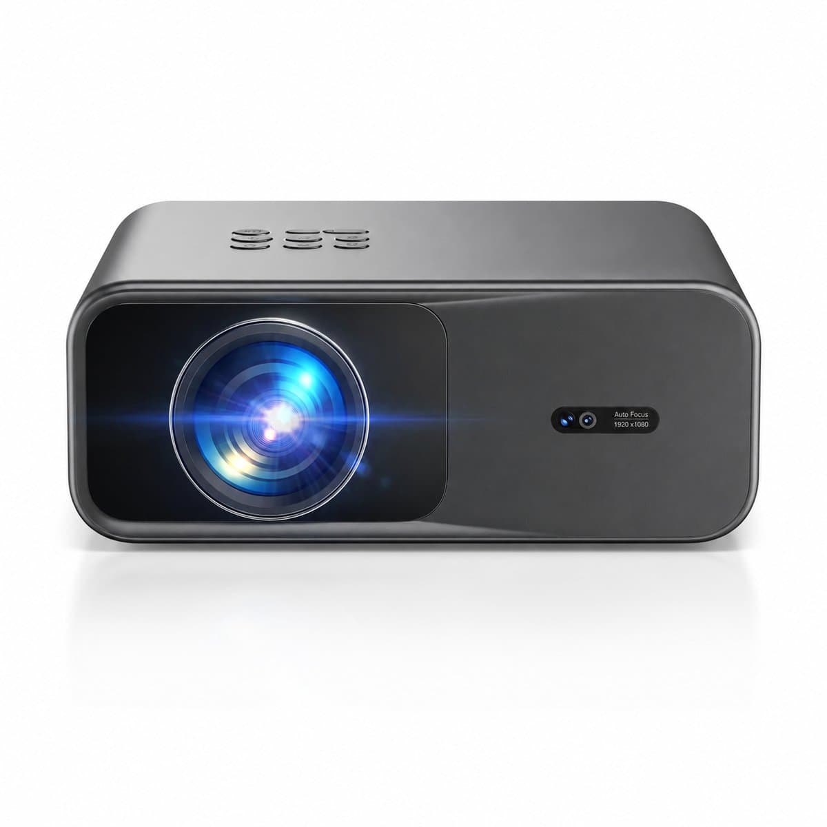 Novari - Beamer - Projector - 4k beamer - 1200 ANSI lumen helderheid - Full HD 1080P resolutie - Dubbele 10W luidsprekers - 120W