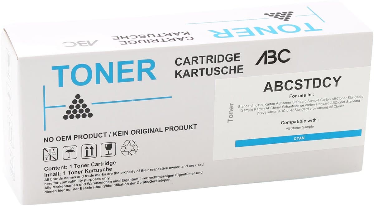 ABC huismerk toner XXL geschikt voor Xerox 006R04625 cyan 12000 pagina's geschikt voor Xerox Versalink C620