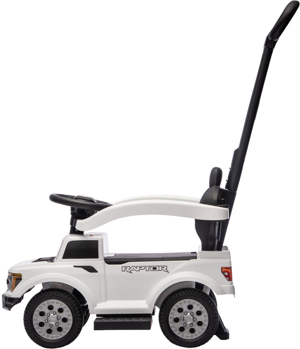 Puck Loopauto Ford F150 met Duwstang - Wit