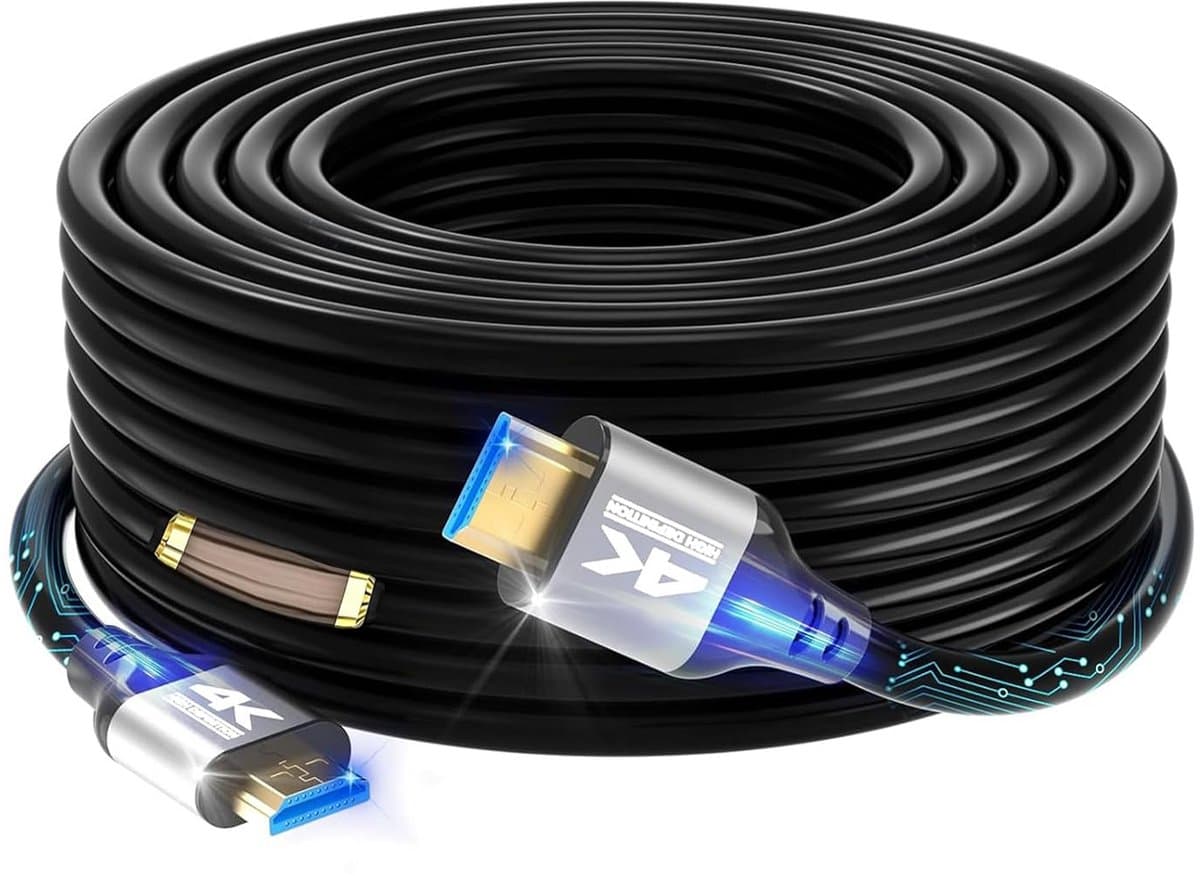 Lange 4K HDMI 2.0 Kabel 25 Meter voor Hoge Snelheid Video en Audio