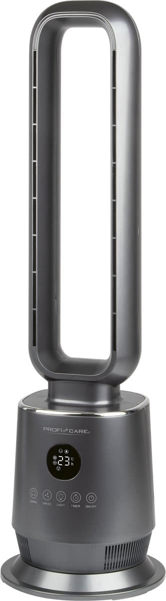 ProfiCare TVL 3152 - Bladloze Torenventilator - timerfunctie -Grijs