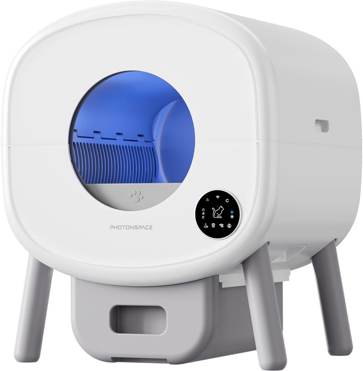 Photonspace XXL 95L automatische zelfreinigende kattenbak– Handsfree