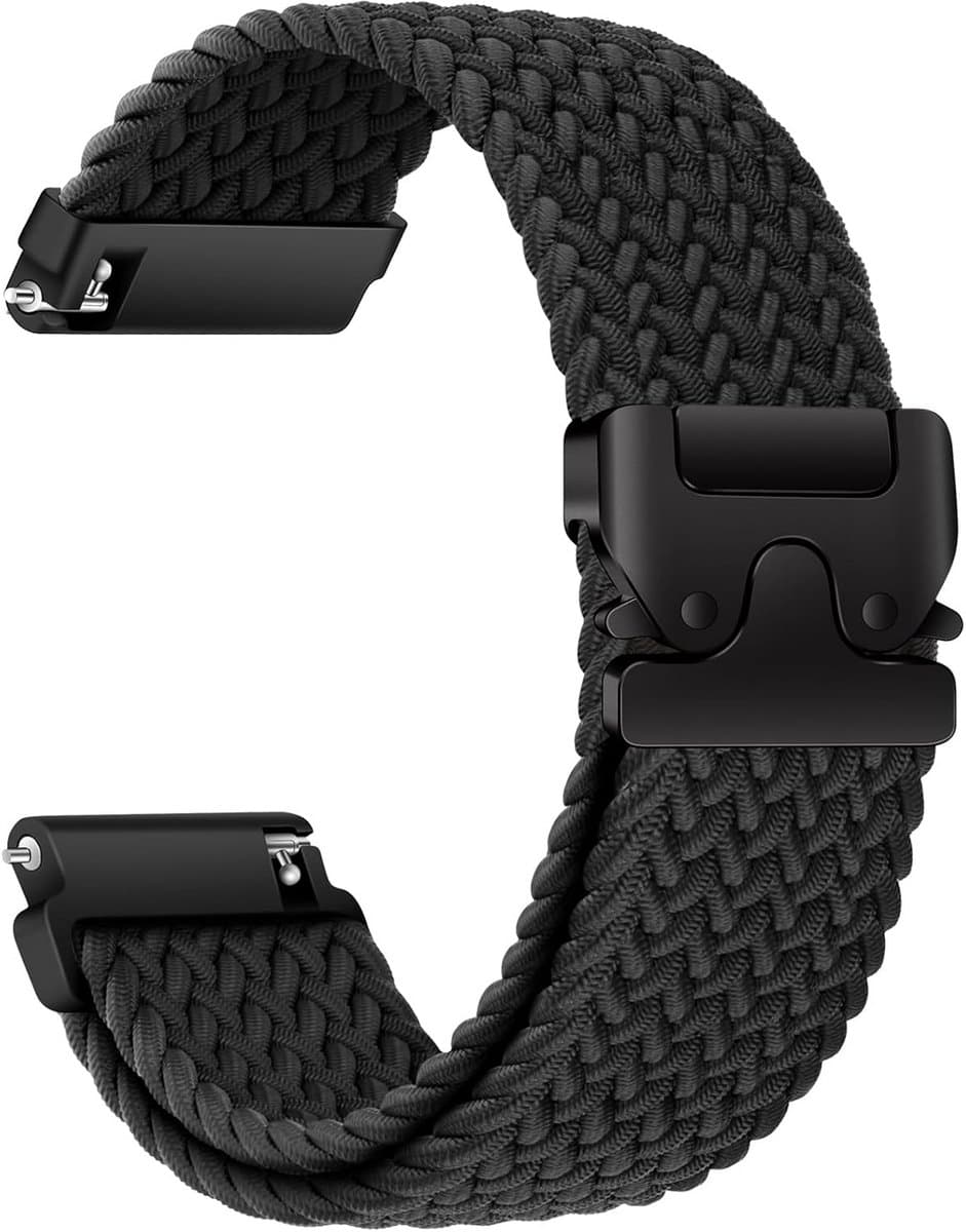 Elastische Verstelbare Nylon Horlogeband met Snelsluiting voor Smartwatches