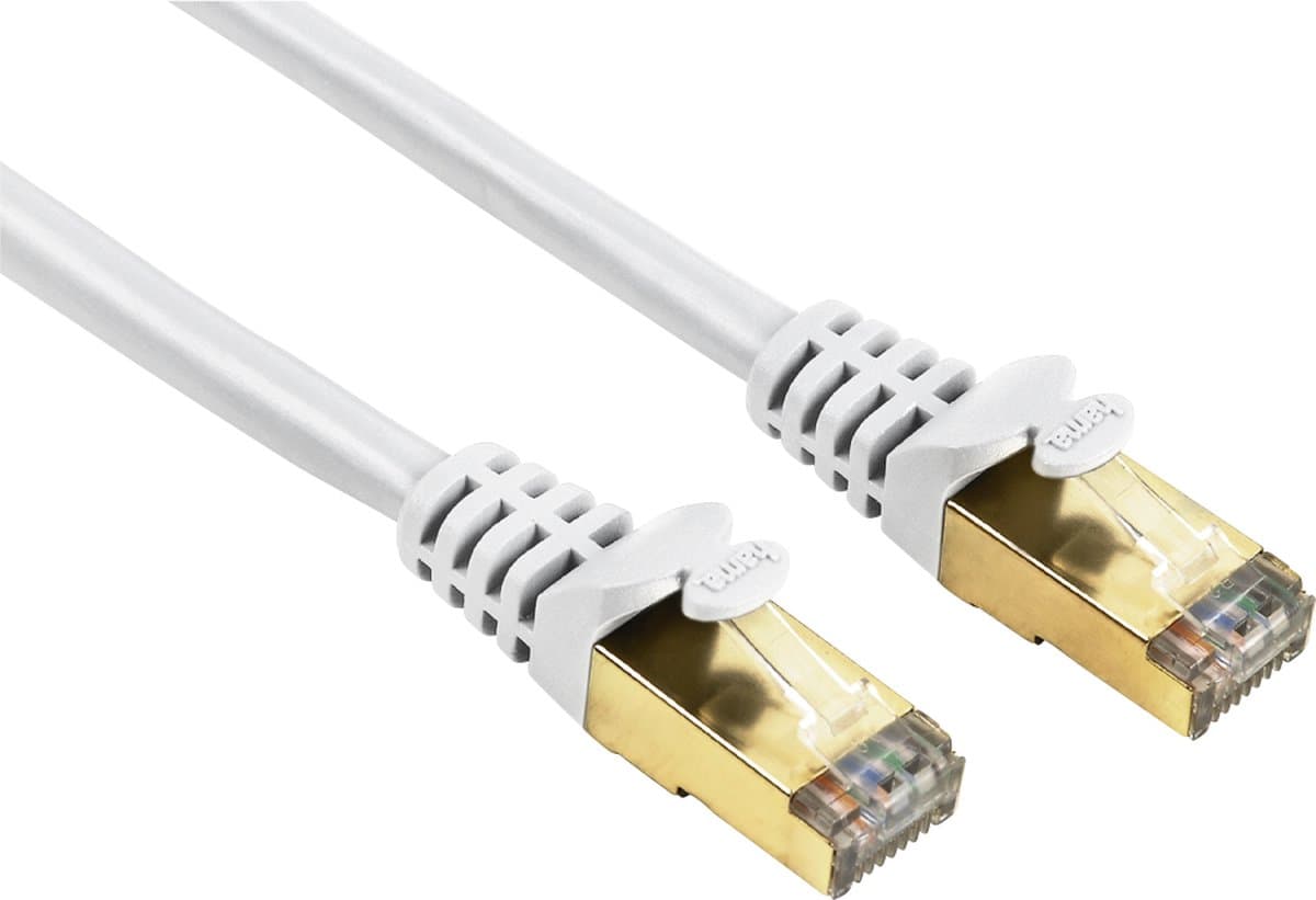 Hama 00125265 netwerkkabel Wit 3 m Cat5e