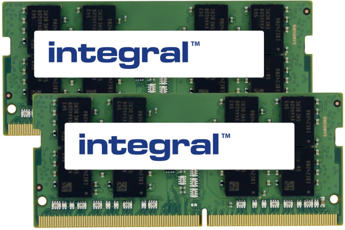 Integral IN4V32GNGRVXK2 geheugenmodule 64 GB 2 x 32 GB DDR4 3200 MHz