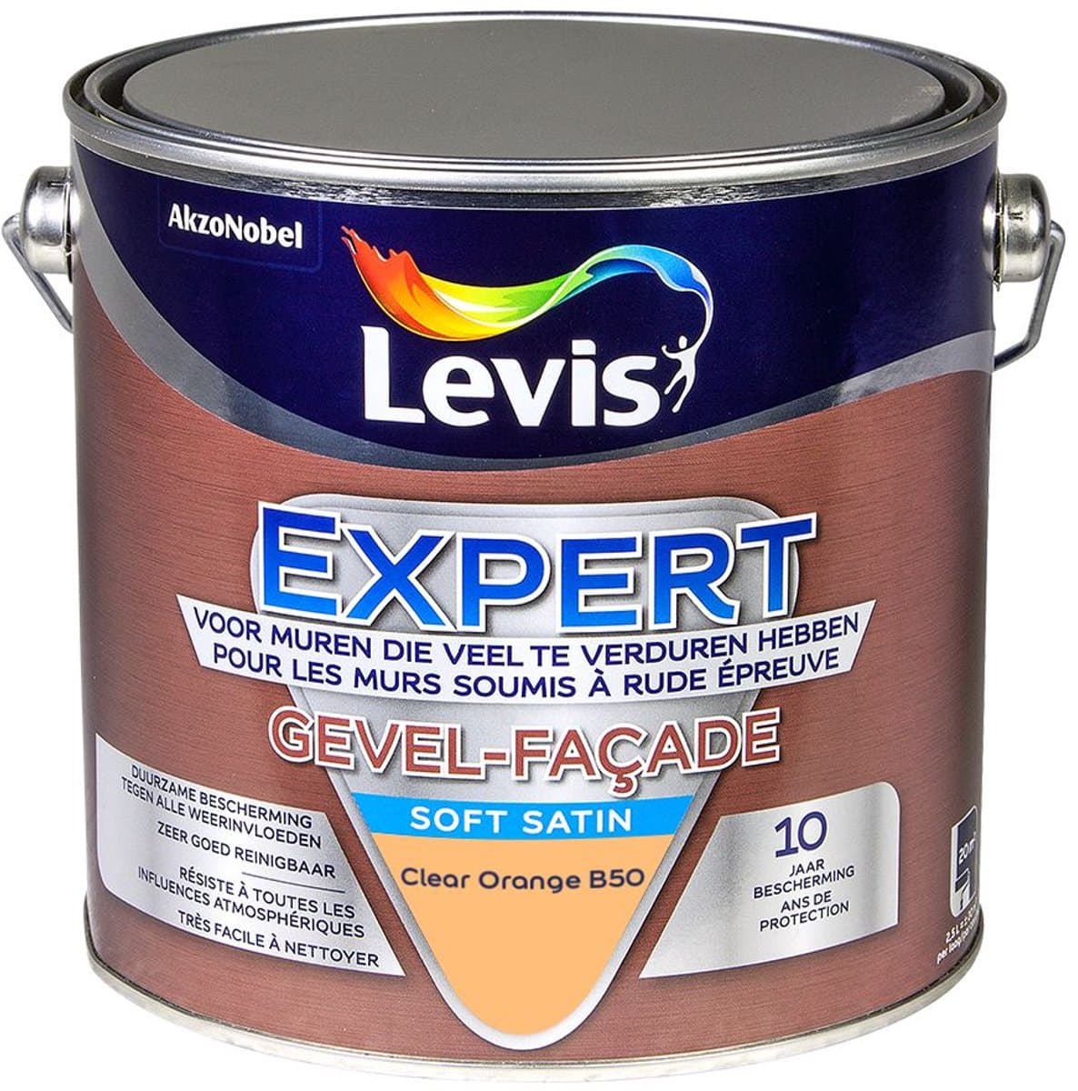 Levis - Expert Gevel Mix - Clear Orange B50 - Mengverf - 2,5 L