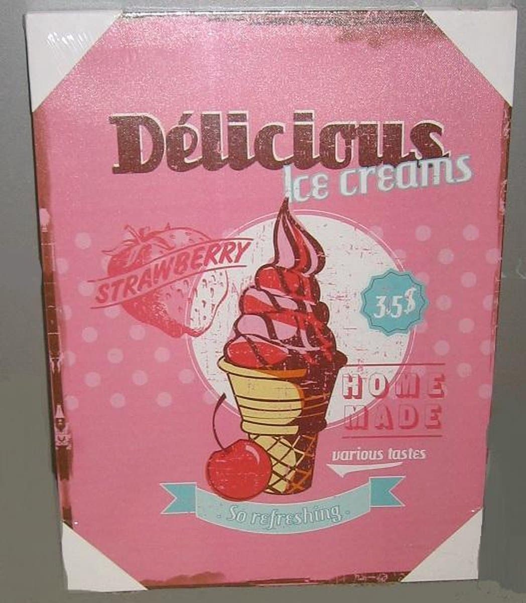 canvasdoek - Sweet 50's - 30x40cm