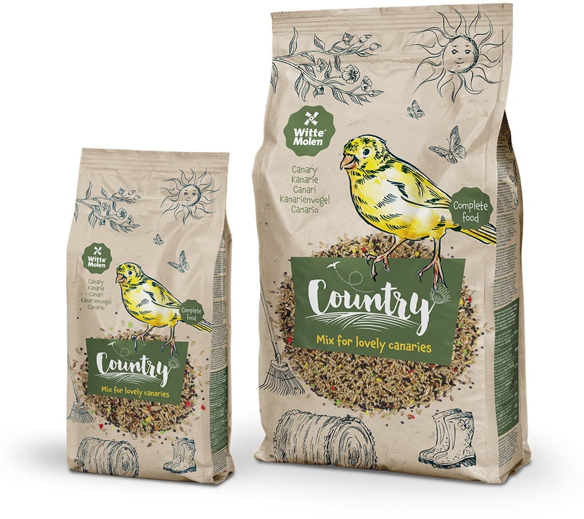 Witte Molen Country kanarie 2,5KG
