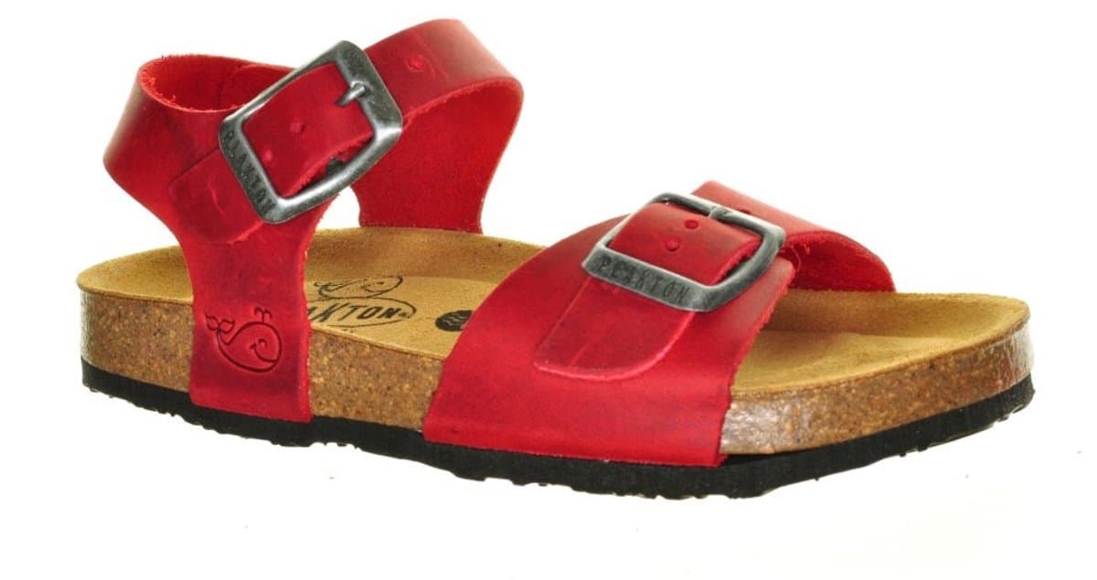 Kindersandalen Donkerrood Plakton maat 32