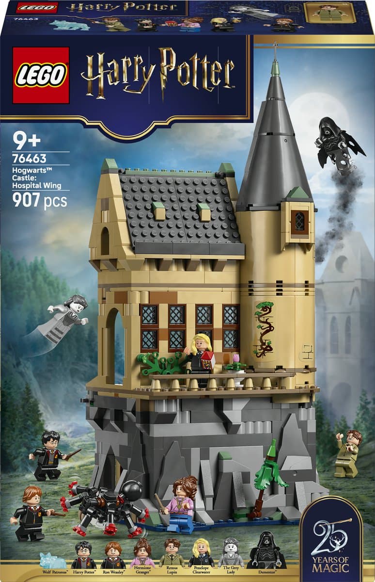 LEGO Harry Potter Kasteel Zweinstein: Ziekenhuisvleugel 76463
