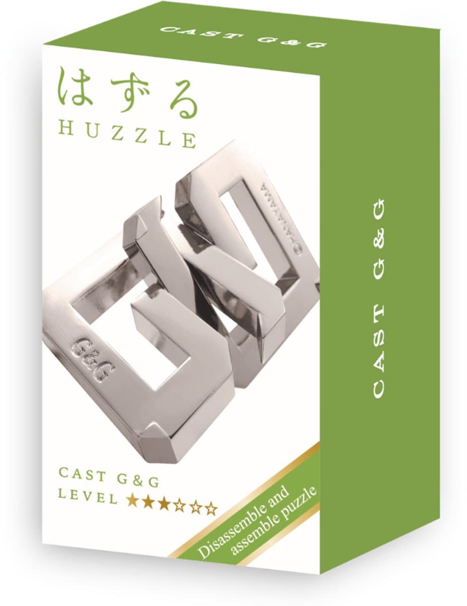 Mini Huzzle Cast puzzel G & G - 3 sterren