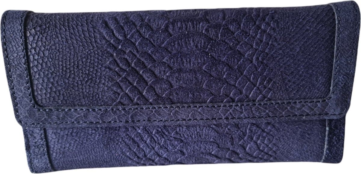 Burkely Dames Overslagportemonnee - Blue Ink