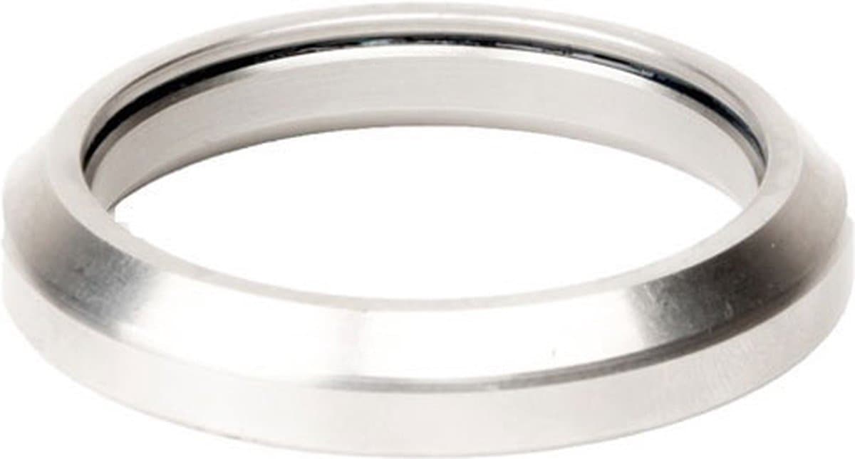 XLC balhoofdlager MR121 BB-C01 11/8 Ø30.5xØ41.8x8mm 45/45° zilver