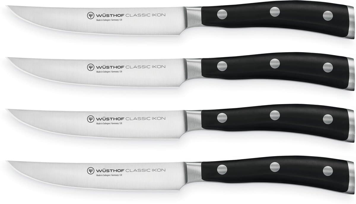 Wusthof Classic Ikon - Stealmessenset - 4 delig