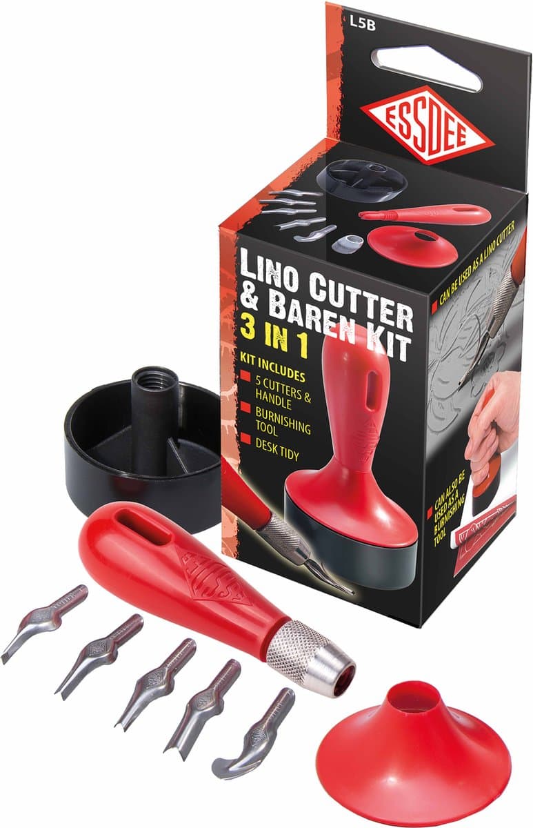 Essdee 3 in 1 Lino cutter & stempel carving kit