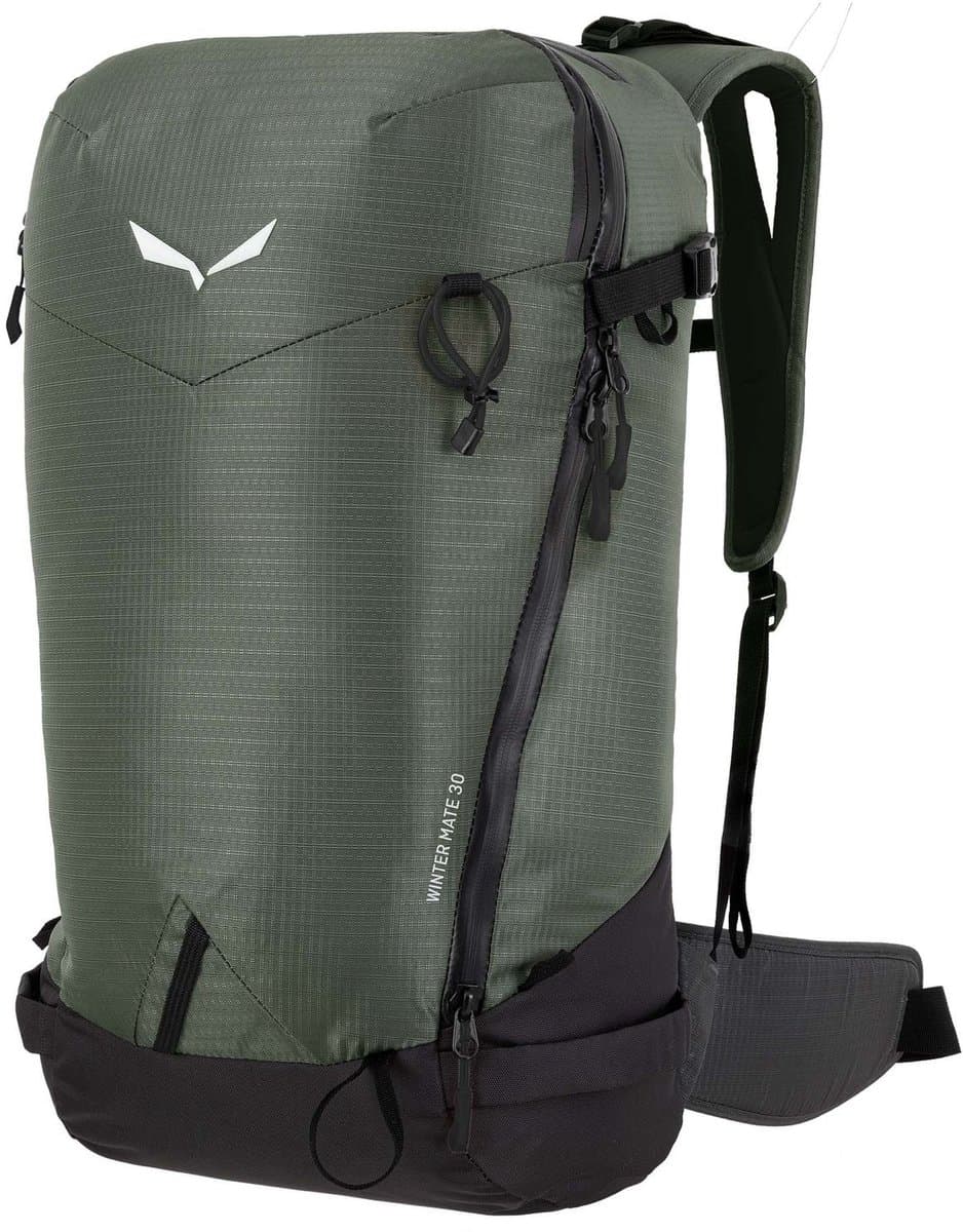 SALEWA trekkingrugzak rugzak Winter Mate 30 L Faded Green / Black kaki