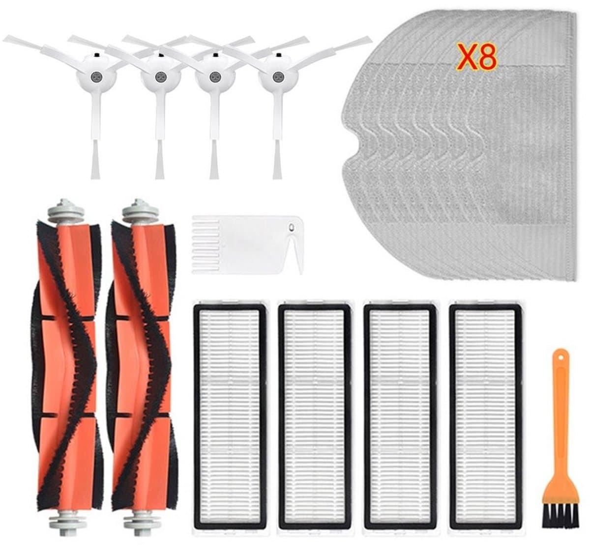 Geschikt voor HEPA-filter Geschikt voor Xiaomi Mijia 1 1s Roborock S5 S50 Max robotstofzuigeronderdelen