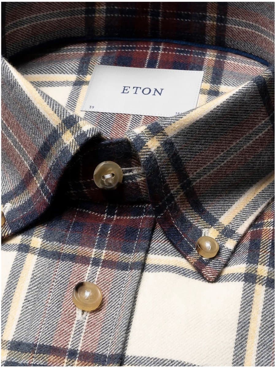 Eton - Overhemd Multicolor Eton Lange Mouw Overhemd Multicolor 100013897