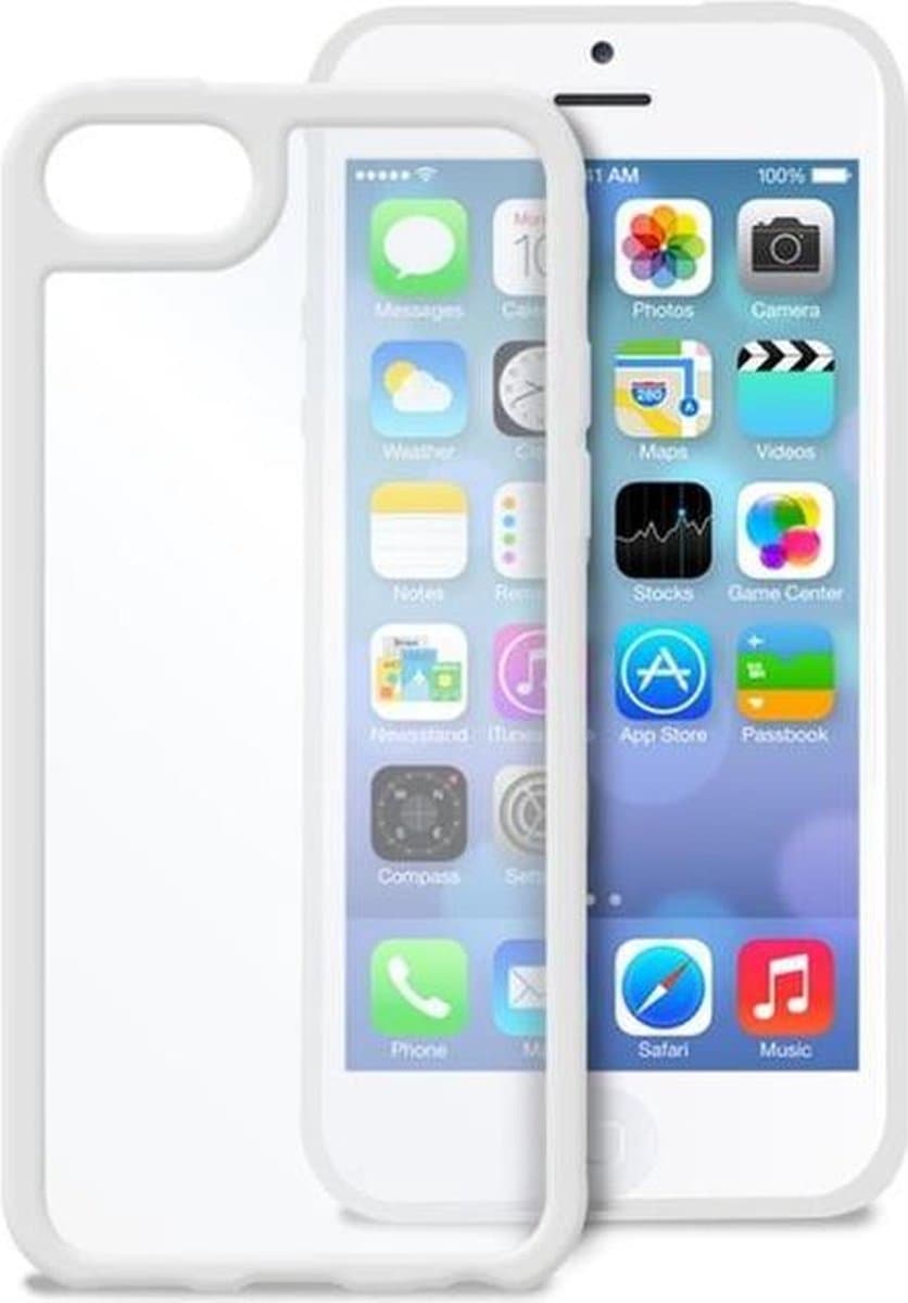 PURO iPhone 5C Clear Cover - Wit