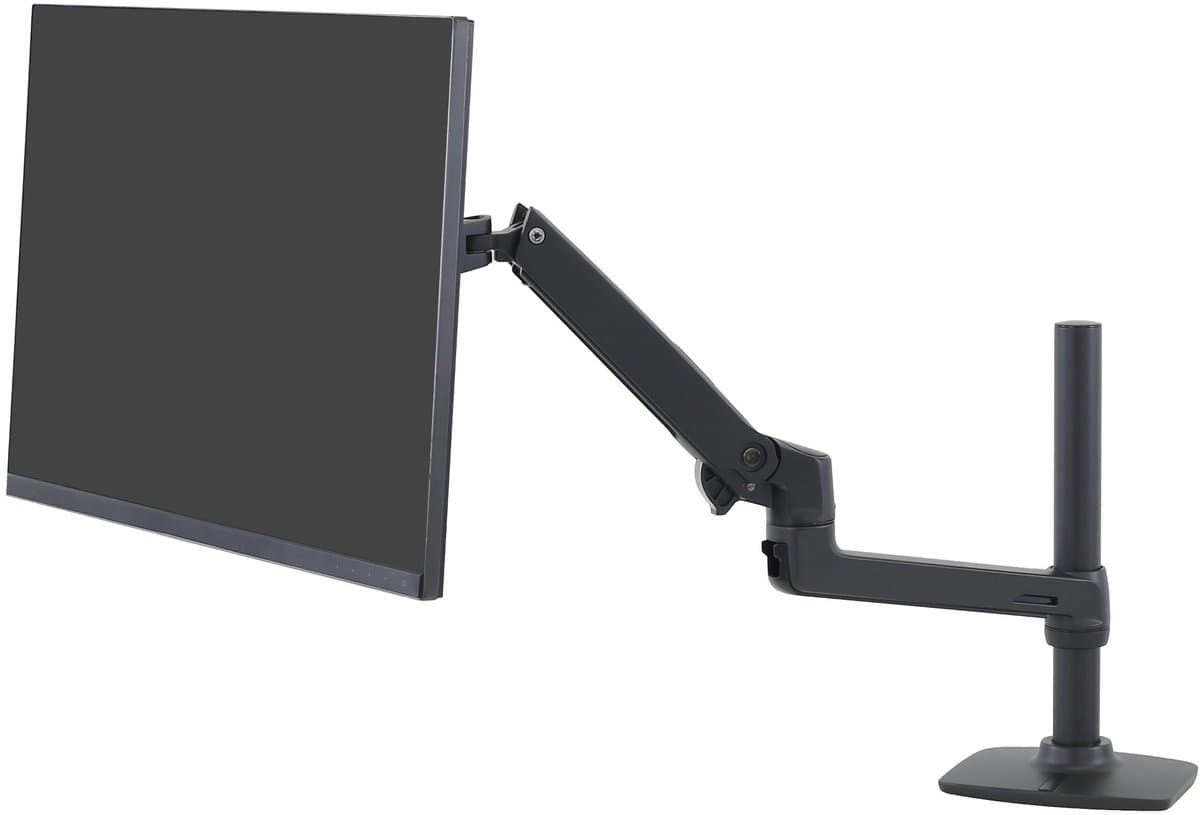 Ergotron LX Series LX DESK MOUNT LCD MONITOR ARM TALL POLE 86,4 cm (34") Bureau Zwart