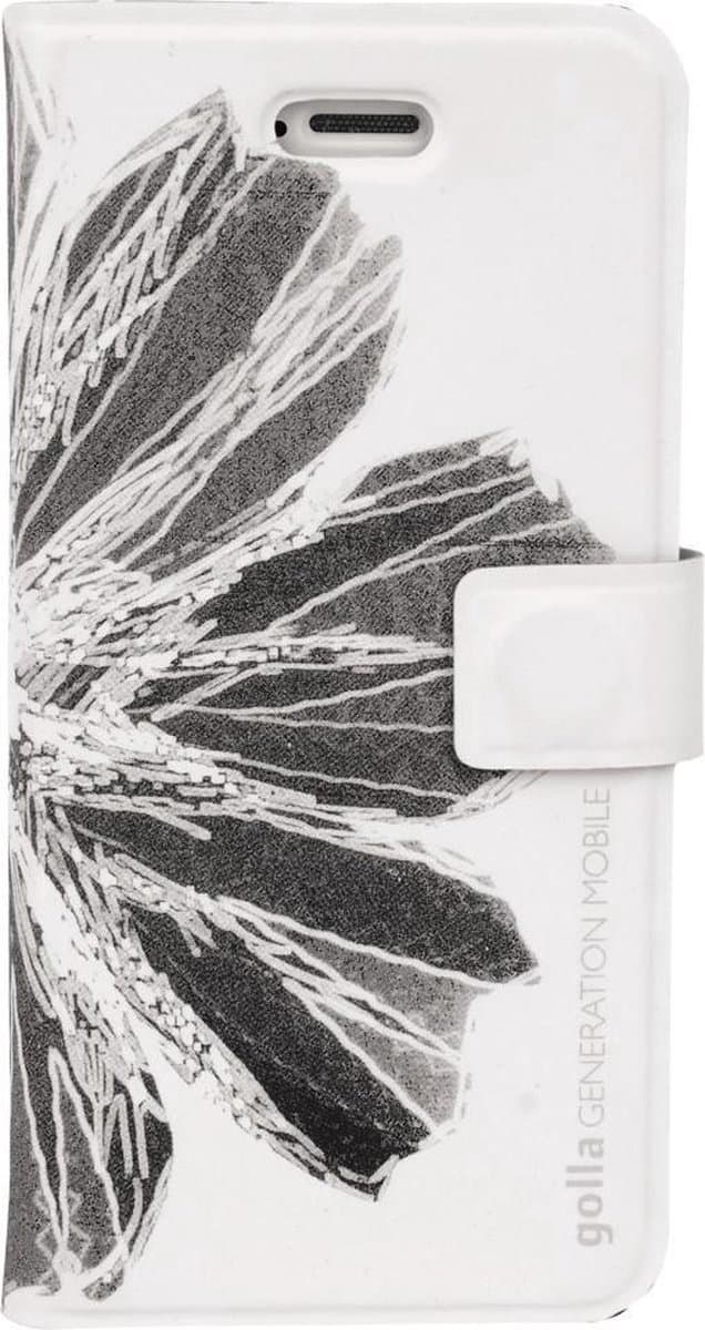 Golla iPhone 5/5S Slim folder Karen G1496 White