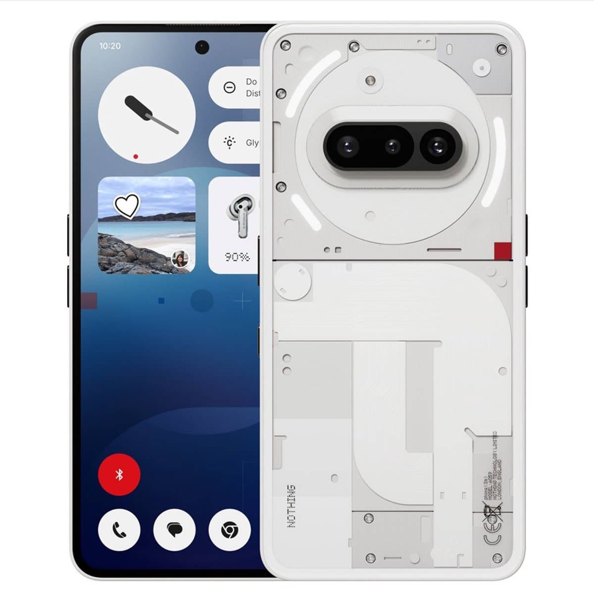 Nothing Phone (3a) 256GB Wit 5G