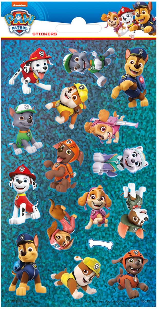 Stickervel Laser PAW PAtrol