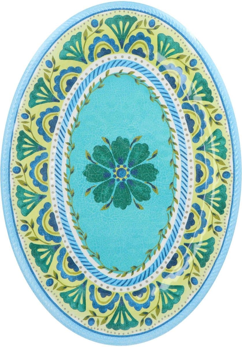 Touch-Mel - Serveerschaal ovaal London 51cm - gemaakt van melamine - Schalen