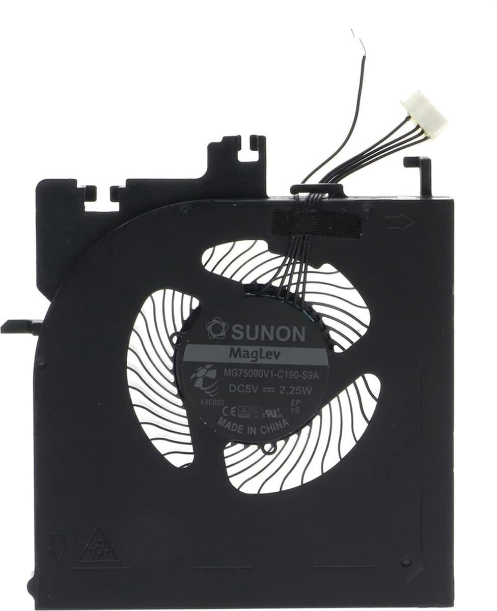 Notebook CPU Fan for Lenovo ThinkPad P52 EP520 Series MG75090V1-C190-S9A, Sunon