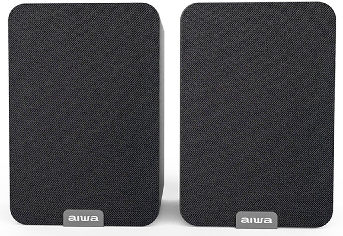 Aiwa SP-A200BK - Boekenplankspeaker Zwart