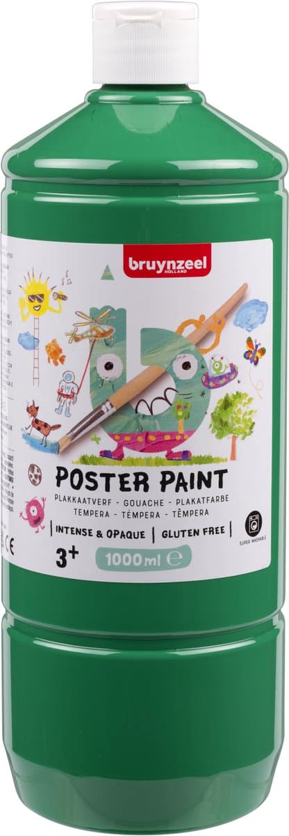 Bruynzeel plakkaatverf 1 liter Groen