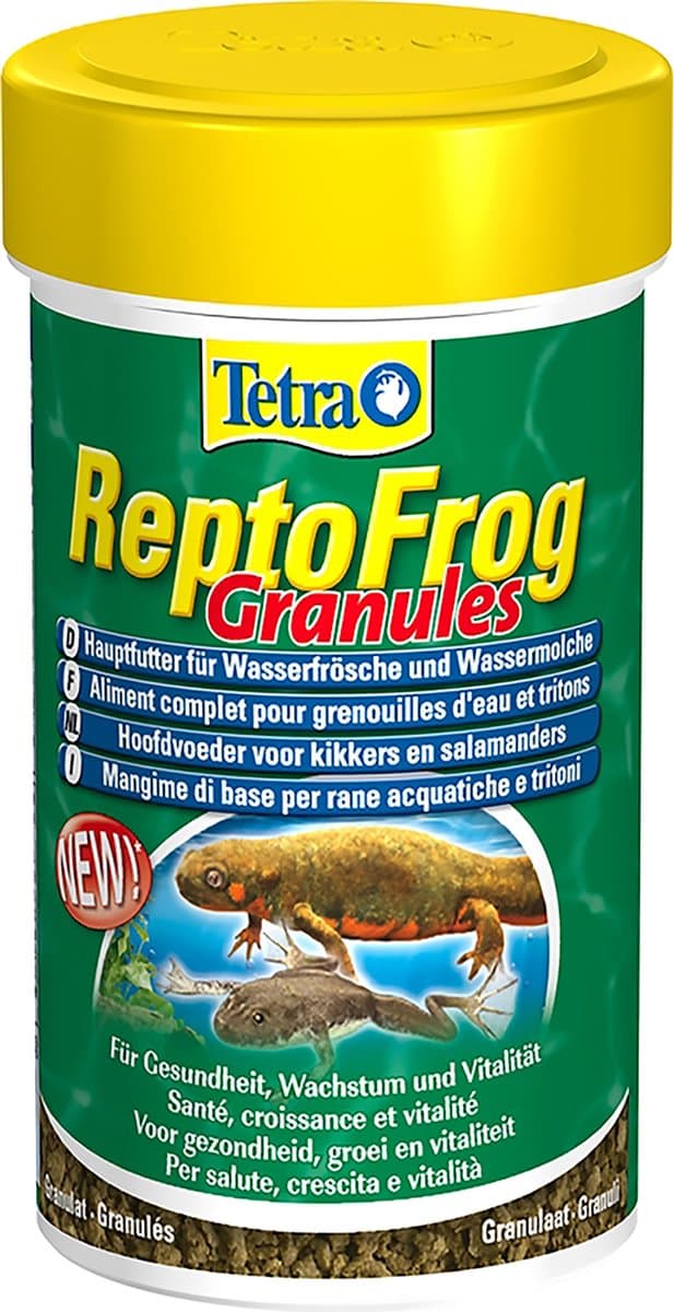 Tetra - Reptielenvoer - Reptielen - Tetra Reptofrog Granulaat 100ml - 4.7x4.7x8.2cm - 1st
