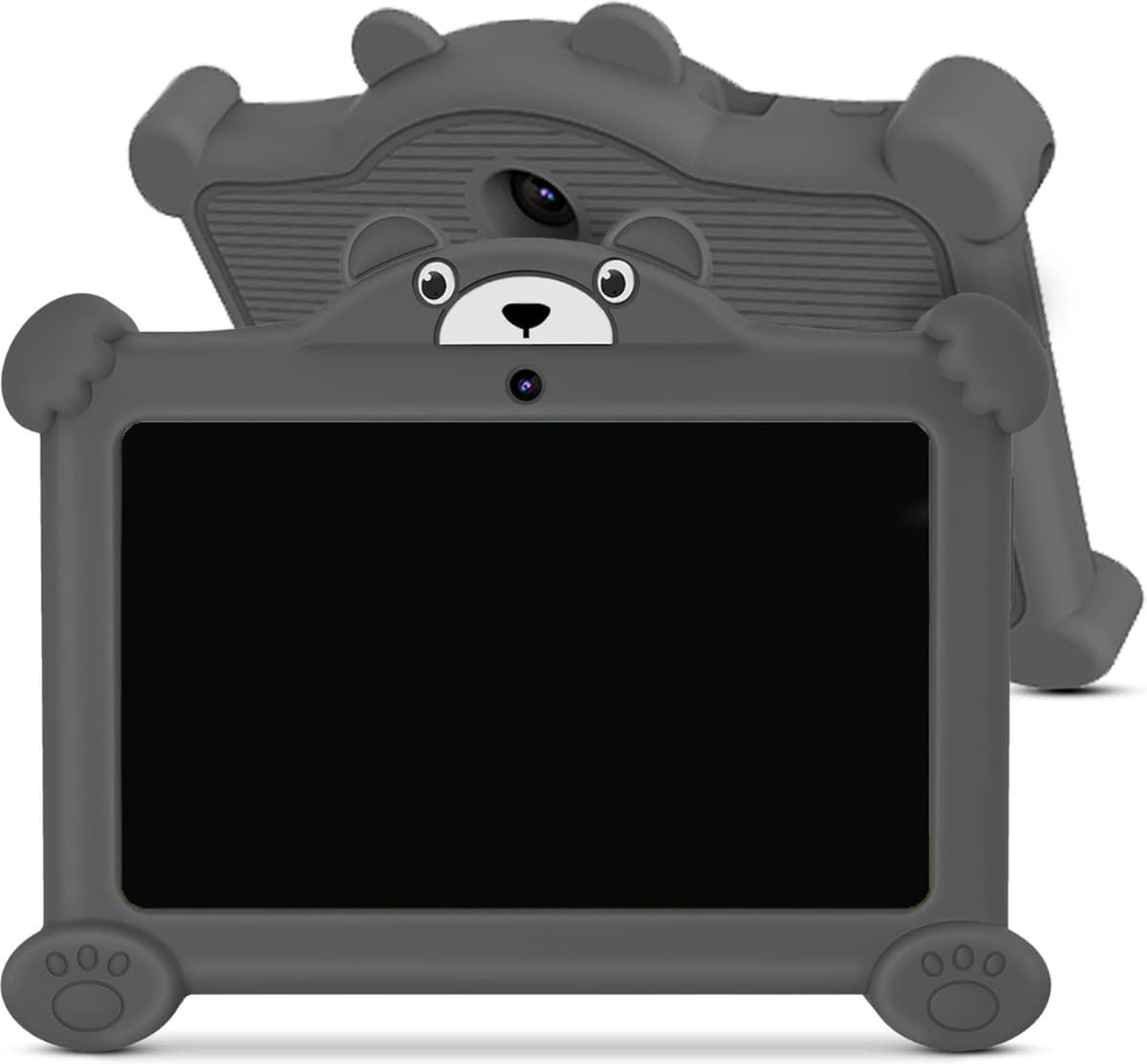 White-Label® Kindertablet Vanaf 3 Jaar - Tablet Kinderen - Kinderspeelgoed - Grijs