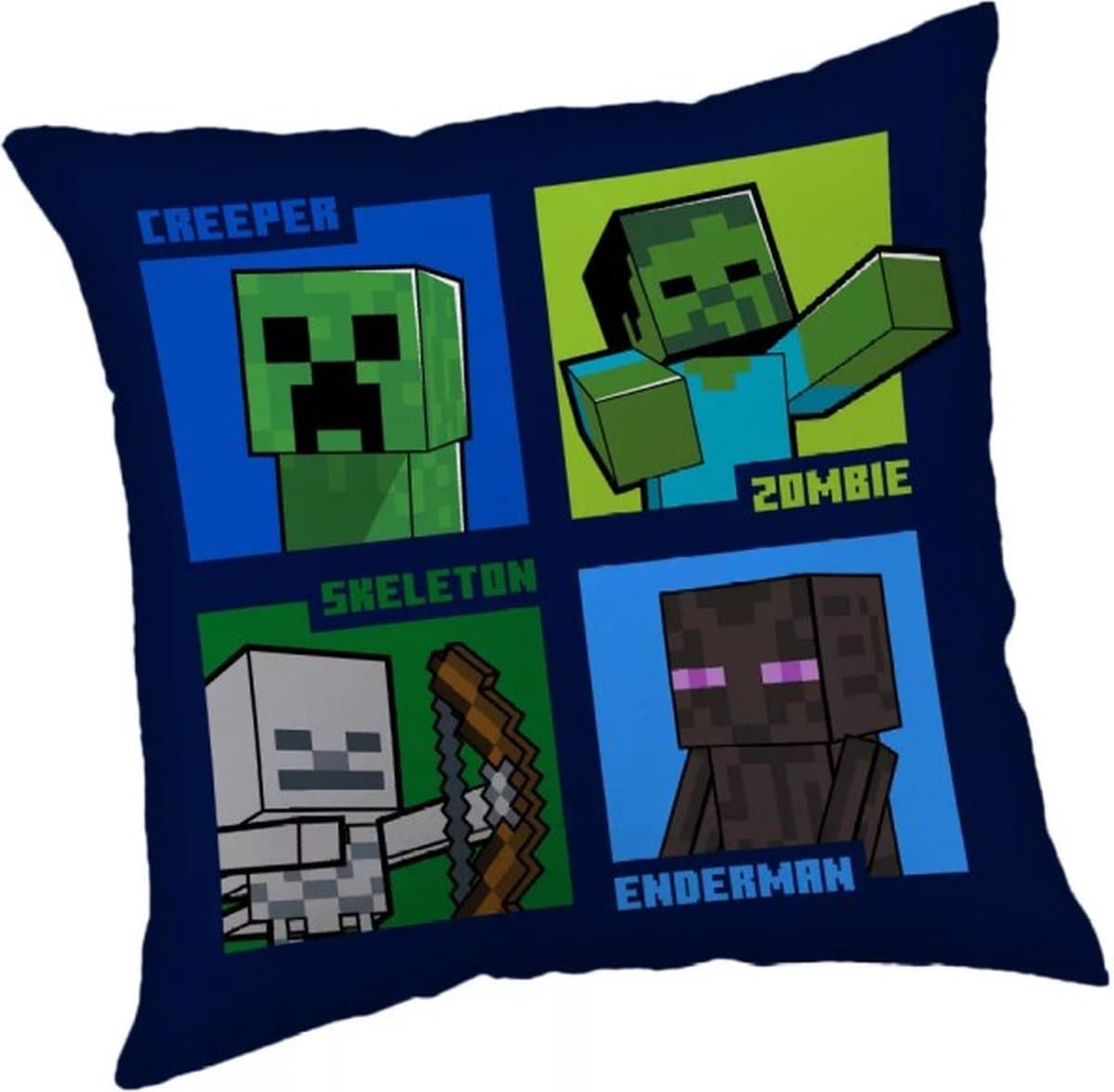 Minecraft Mob callout sierkussen 40X40 cm