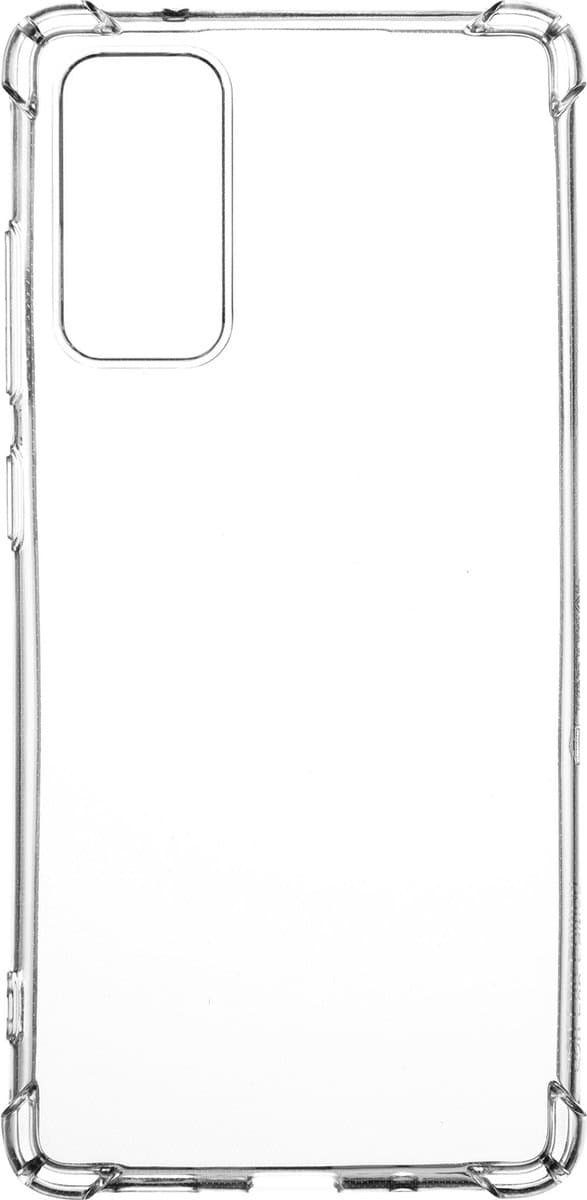Tacticals Soft Plyo TPU Back Cover - Geschikt voor Samsung Galaxy S20 FE (G780) - Transparant