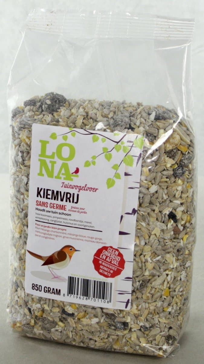 LONA Tuinvogelvoer - Kiemvrij - 850 gr