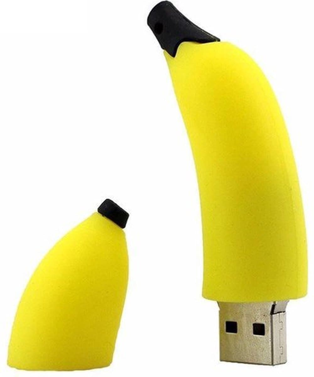 Banaan bananen 128GB 3.0 usb stick -1 jaar garantie – A graden klasse chip
