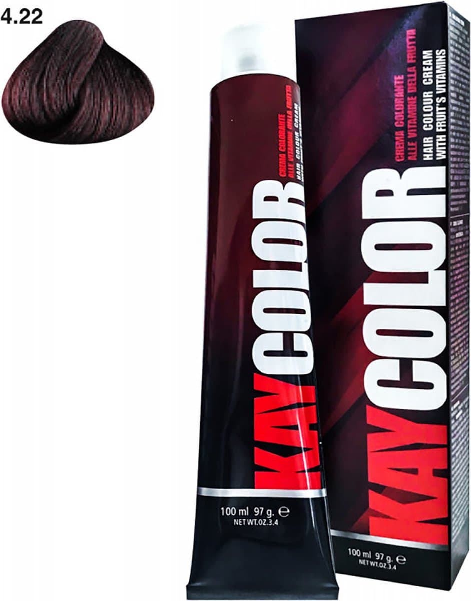Kay Color - Kay Color Hair Color Cream 100 ml - 4.22