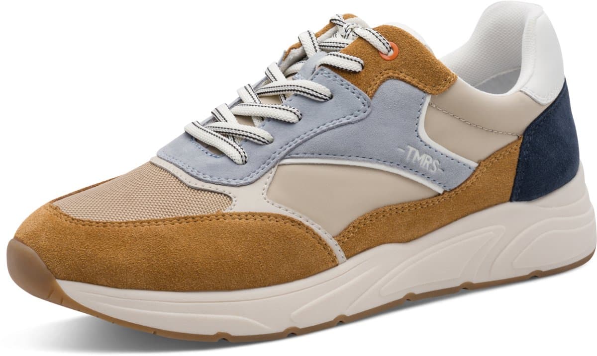 Tamaris heren leren sneaker 1-13611-44-392 veterschoen bruin