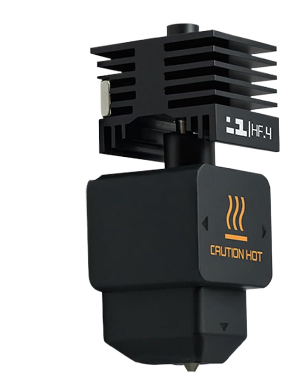 Printeronderdelen - Mondstuk Connector - Modelbouw Prototyping - Geoptimaliseerd Warmtemanagement - 4.9x2x2.1cm - Zwart