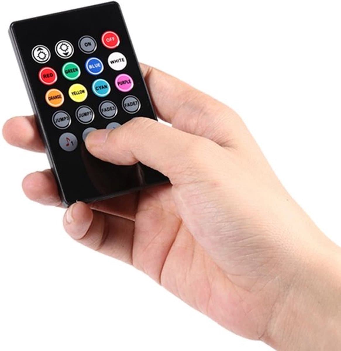 Dailygoody - LED Muziek Controller - IR Afstandsbediening - RGB Stripverlichting