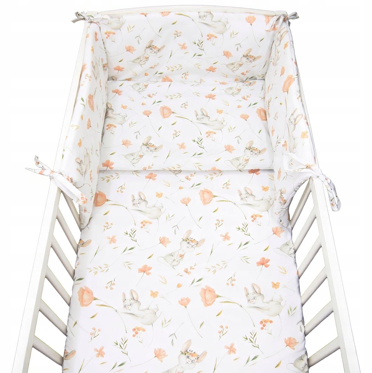 Kinderbeddengoed Kerstin 135x100cm met Bedomrander - 3 Delig