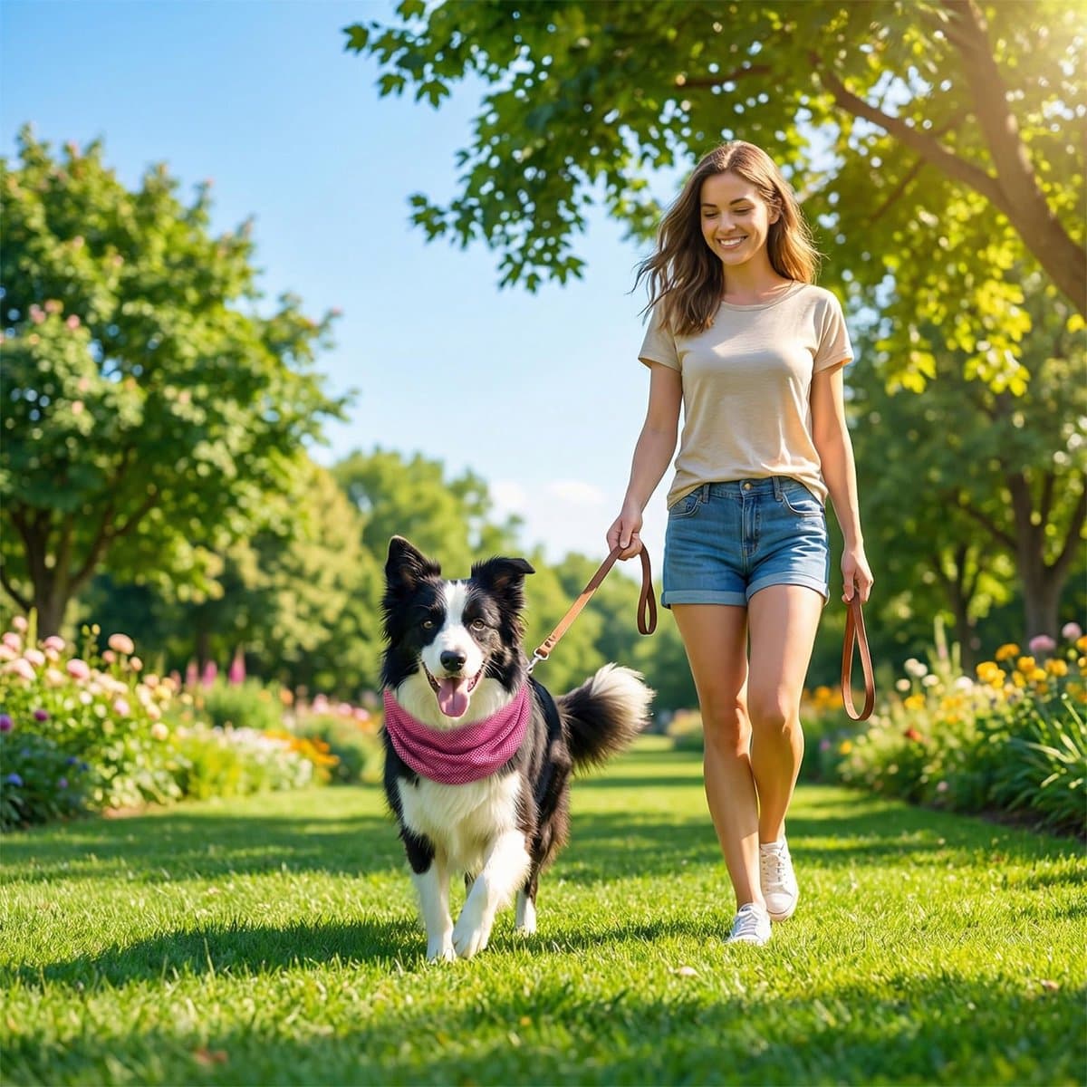 Verkoelende halsdoek voor honden, verkoelende halsband voor honden, verkoelende halsband, verkoelende bandana voor - ShopVlot