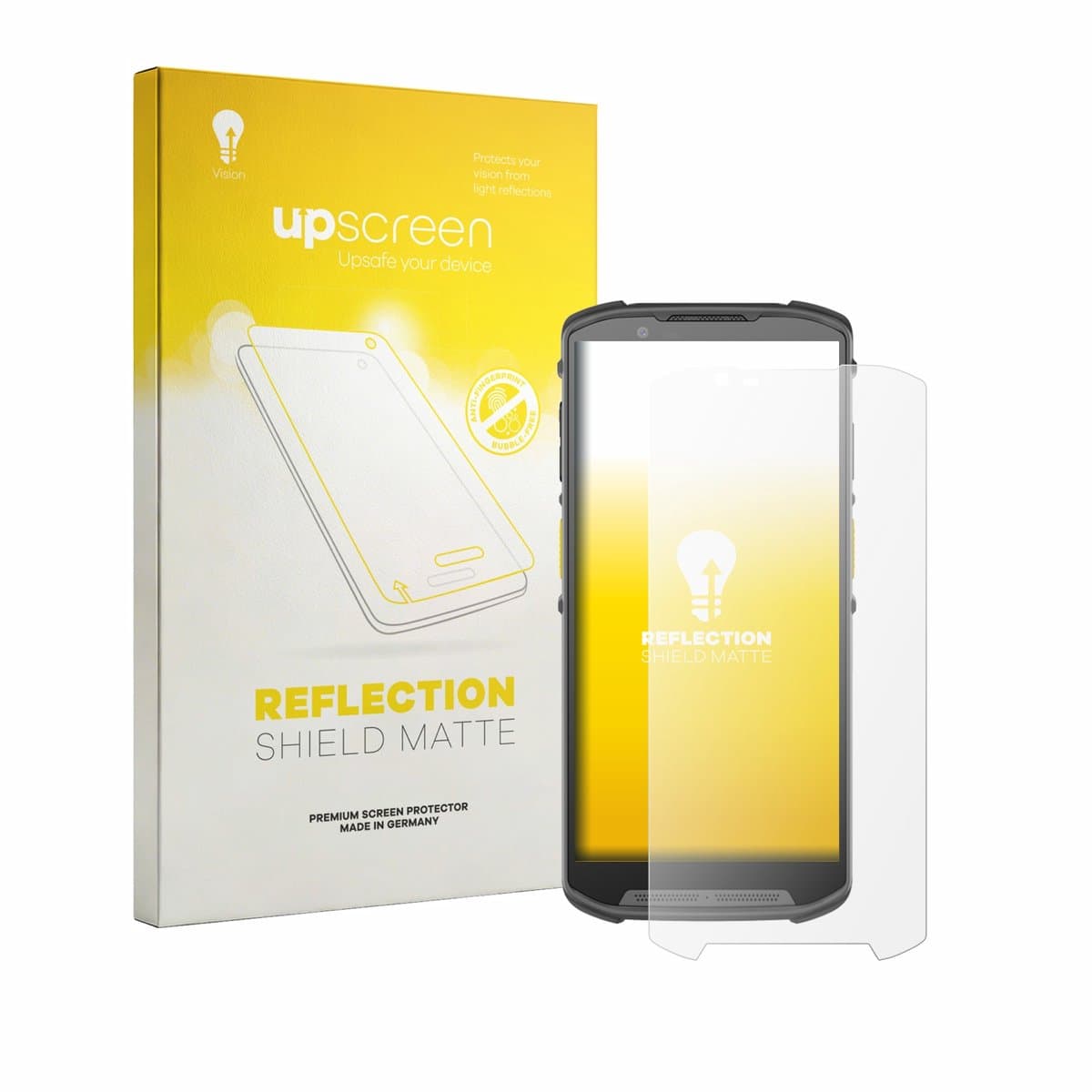 upscreen - Screenprotector voor Newland MT95 Kambur Pro III - Folie Beschermfolie anti glare matte